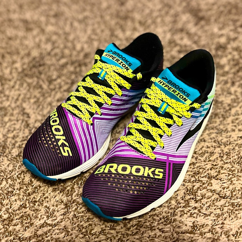 Women’s Brooks Hyperion 529 blue/ purple super lightweight running shoes Size 8M